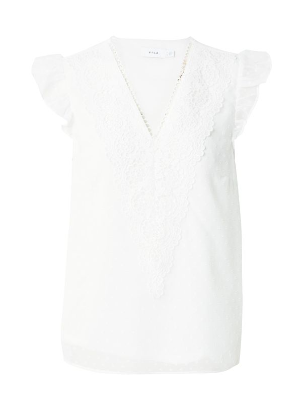 VILA VILA Блуза 'FIE'  бяло