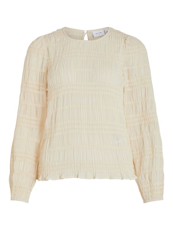 VILA VILA Блуза 'Hilma'  екрю