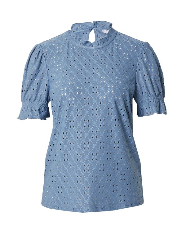 VILA VILA Блуза 'KAWA'  гълъбово синьо