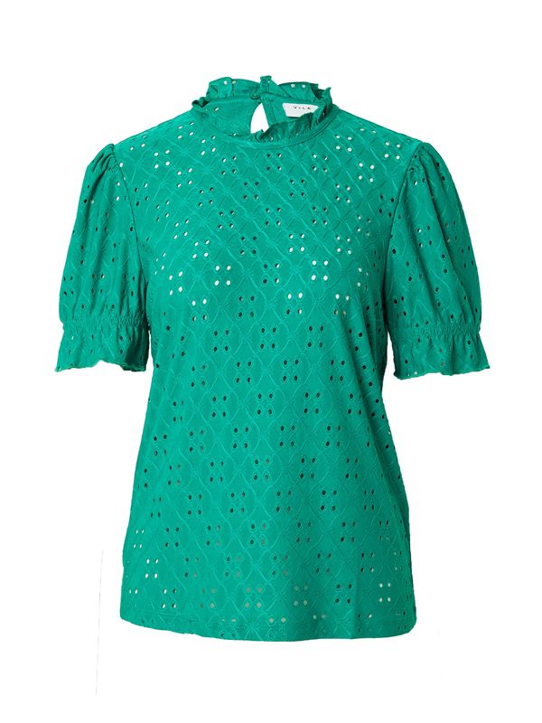 VILA VILA Блуза 'KAWA'  зелено