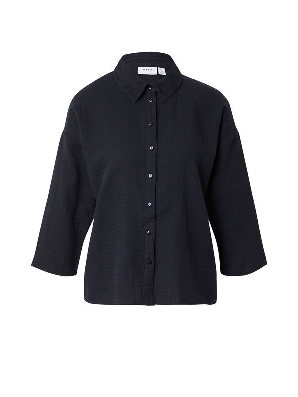 VILA VILA Блуза 'LANIA'  черно