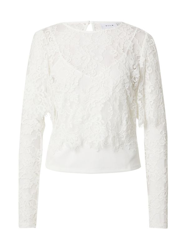 VILA VILA Блуза 'LISA'  мръсно бяло