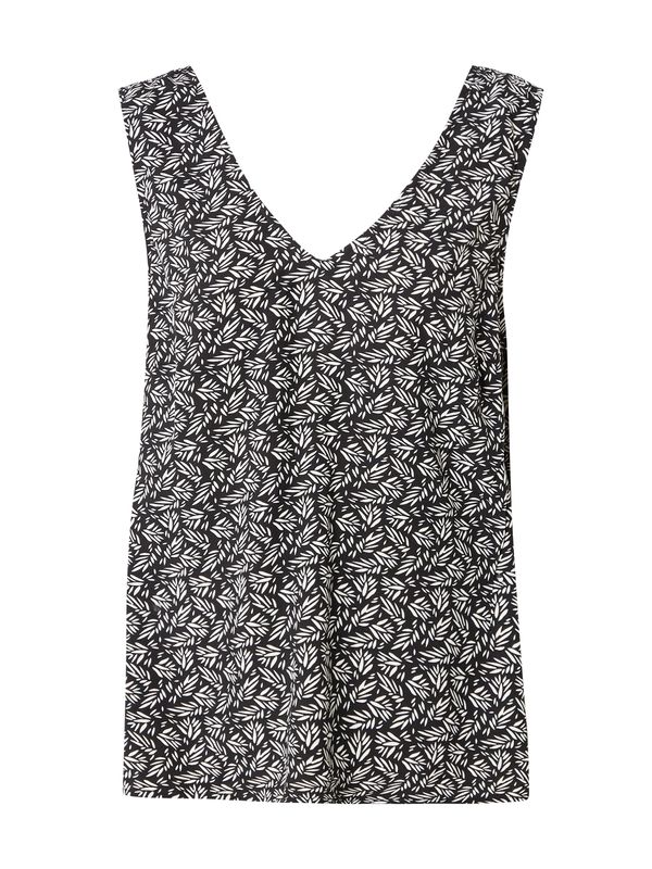 VILA VILA Блуза 'LISE'  черно / бяло