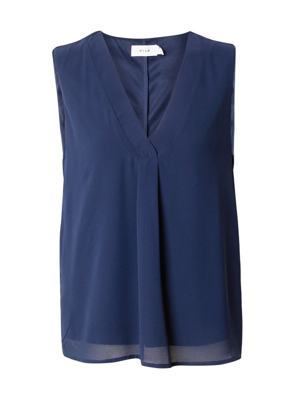 VILA VILA Блуза 'MARIA'  нейви синьо