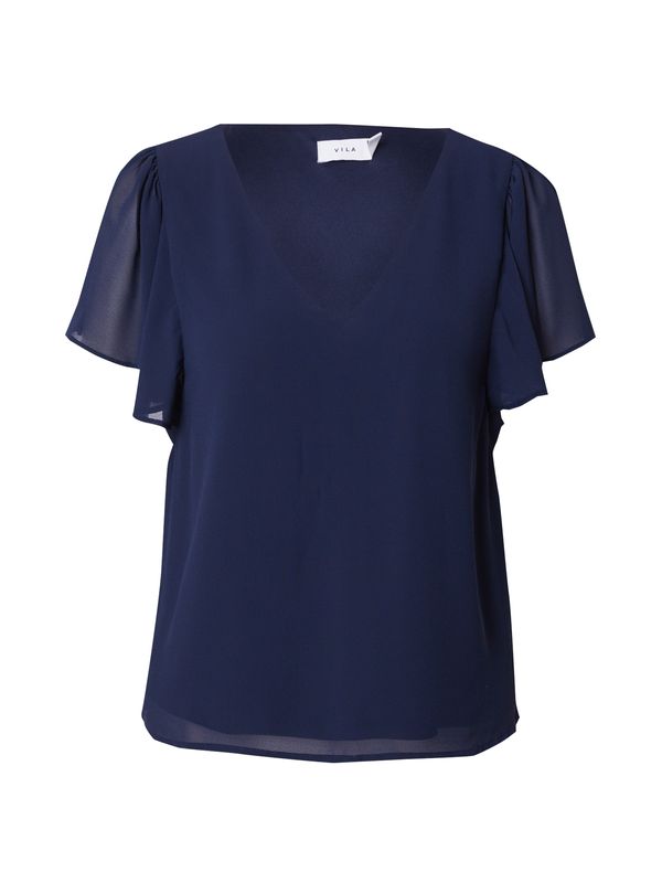 VILA VILA Блуза 'MICADA'  нейви синьо