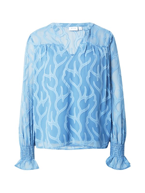 VILA VILA Блуза 'ORINE'  синьо / пастелно синьо