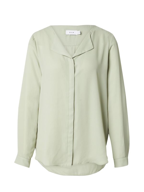 VILA VILA Блуза  пастелно зелено