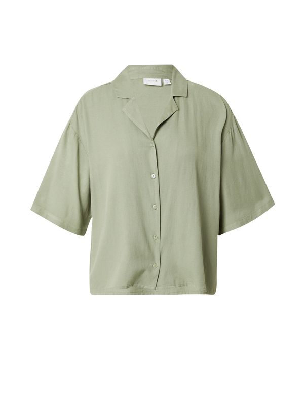 VILA VILA Блуза 'PRICIL'  зелено