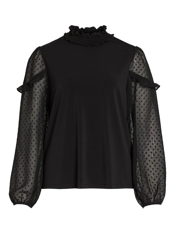 VILA VILA Блуза 'SANSA'  черно