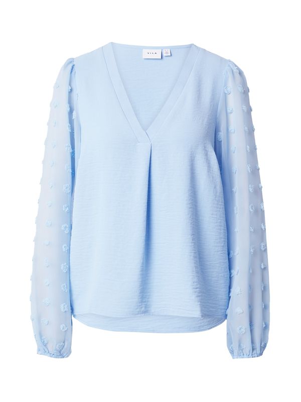 VILA VILA Блуза 'SiIua'  светлосиньо