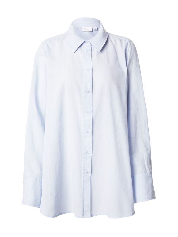 VILA VILA Блуза  светлосиньо