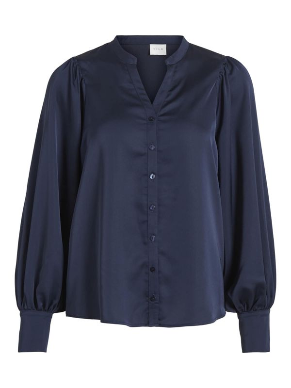 VILA VILA Блуза  тъмносиньо