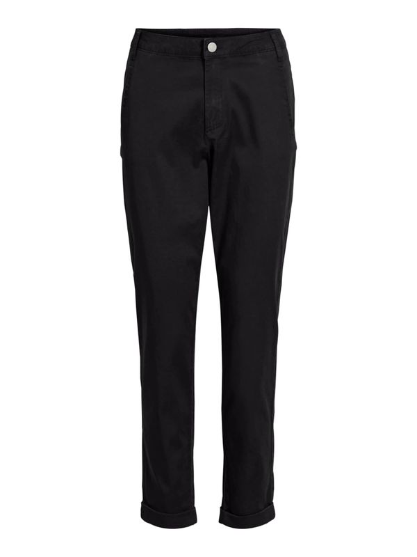 VILA VILA Панталон Chino  черно