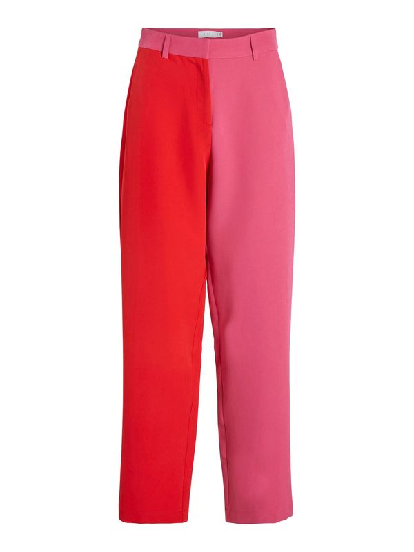 VILA VILA Панталон 'Coast'  розово / червено