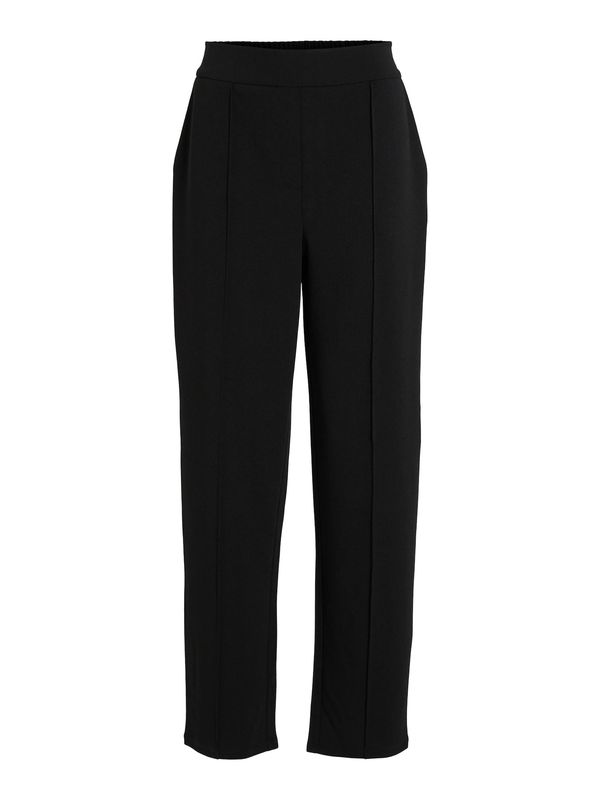 VILA VILA Панталон с ръб 'Clua'  черно