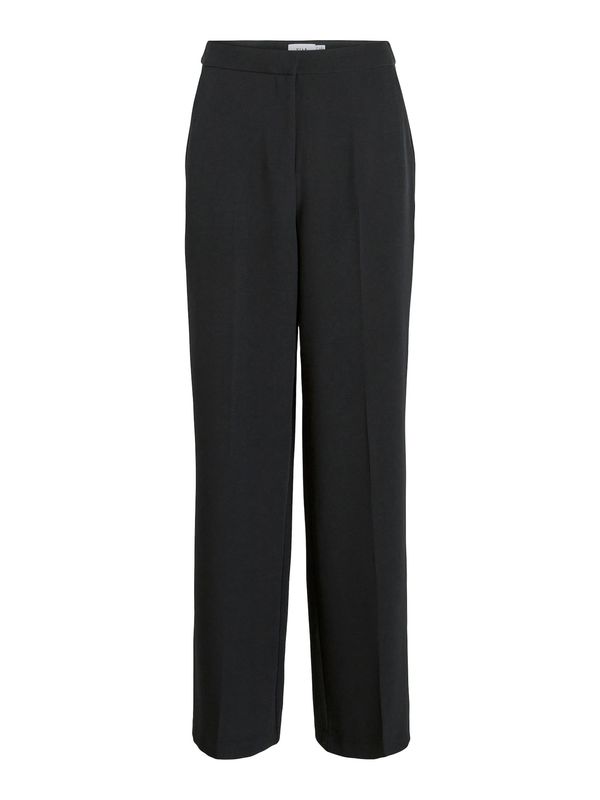 VILA VILA Панталон с ръб 'JASMINA'  черно
