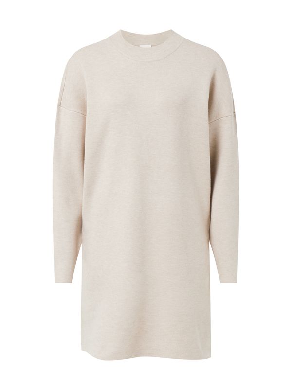 VILA VILA Плетена рокля  светлобежово