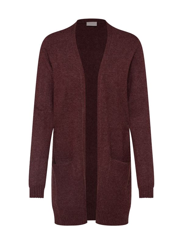 VILA VILA Плетена жилетка 'Ril'  бордо