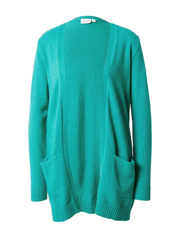 VILA VILA Плетена жилетка 'Ril'  нефритено зелено