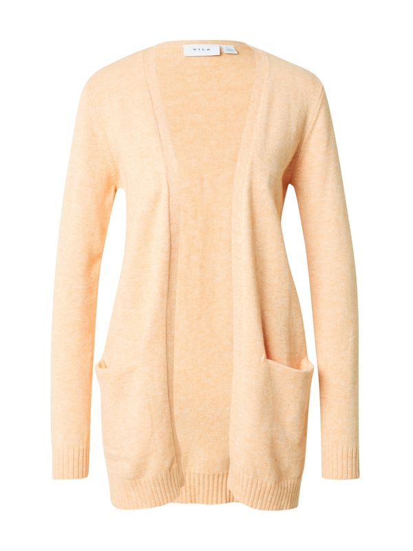 VILA VILA Плетена жилетка 'Ril'  праскова