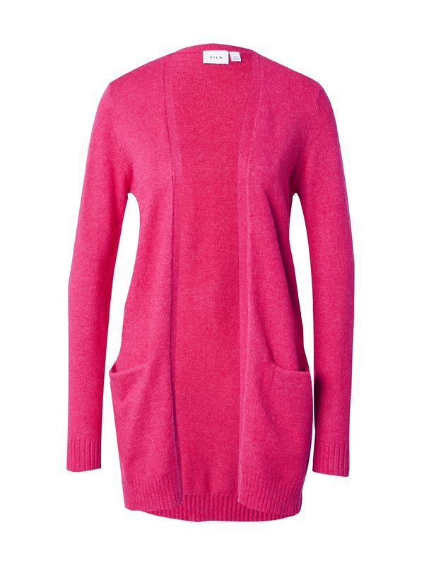 VILA VILA Плетена жилетка 'Ril'  розово