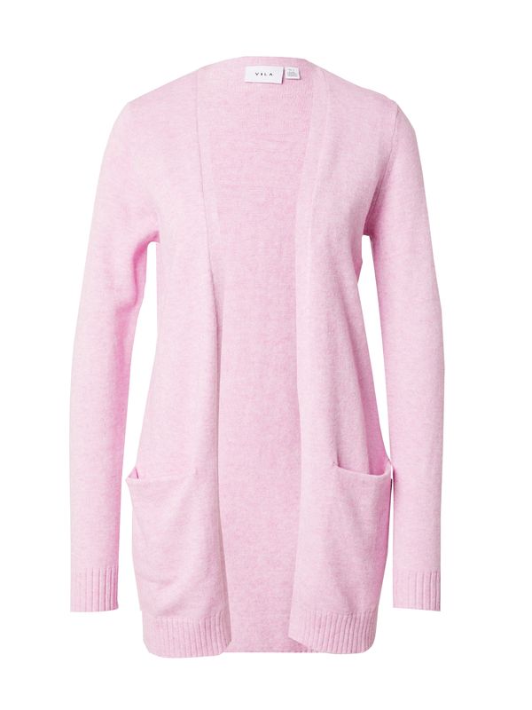 VILA VILA Плетена жилетка 'Ril'  светлорозово