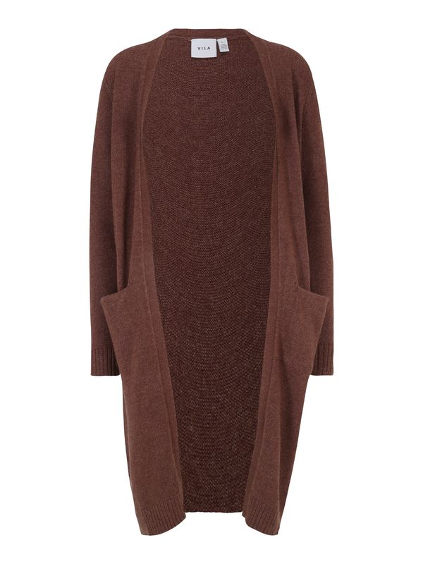 VILA VILA Плетено манто 'Ril'  шоколад