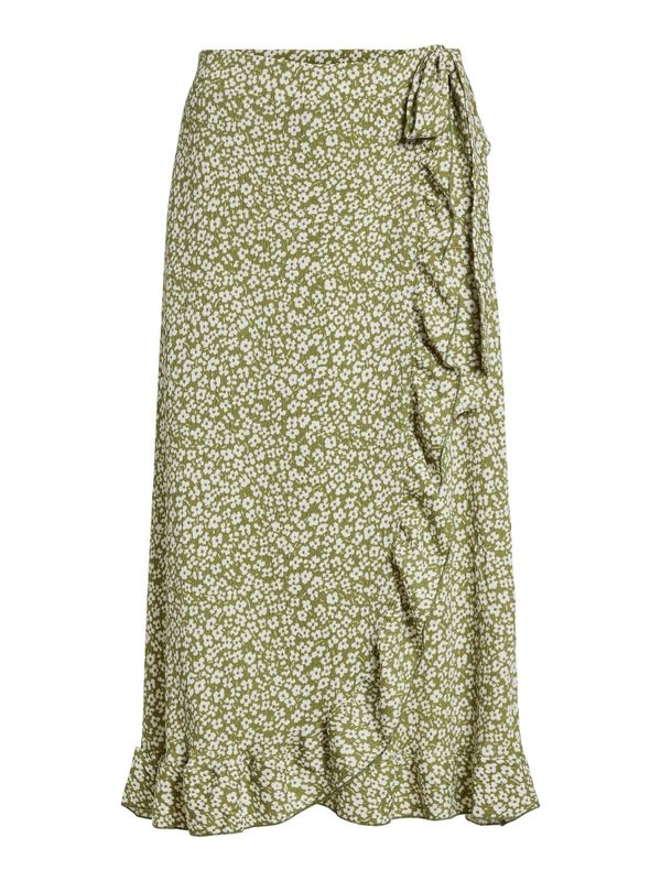 VILA VILA Пола 'Caia'  маслина / бяло