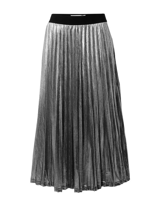 VILA VILA Пола 'Linea'  черно / сребърно