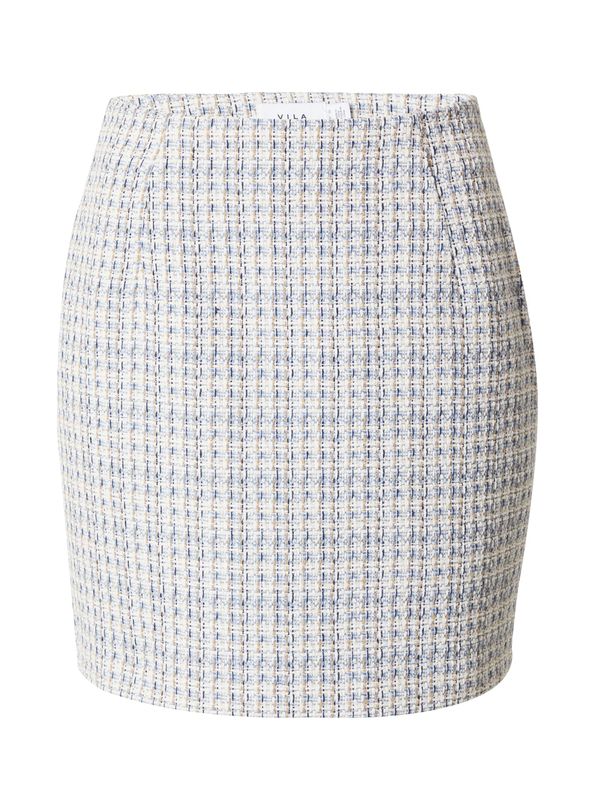 VILA VILA Пола 'VIRAMONY'  кремаво / светлобежово / светлосиньо / тъмносиньо