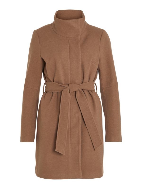 VILA VILA Преходно палто  кафяв меланж
