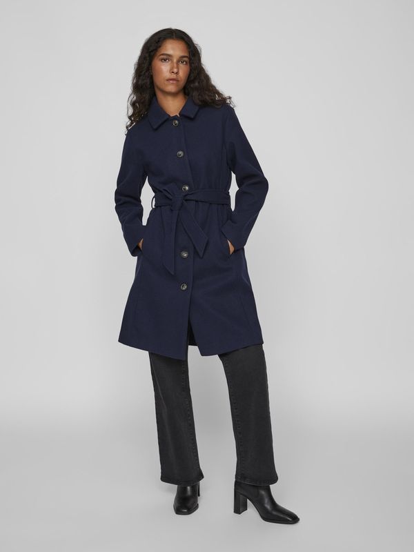 VILA VILA Преходно палто  тъмносиньо