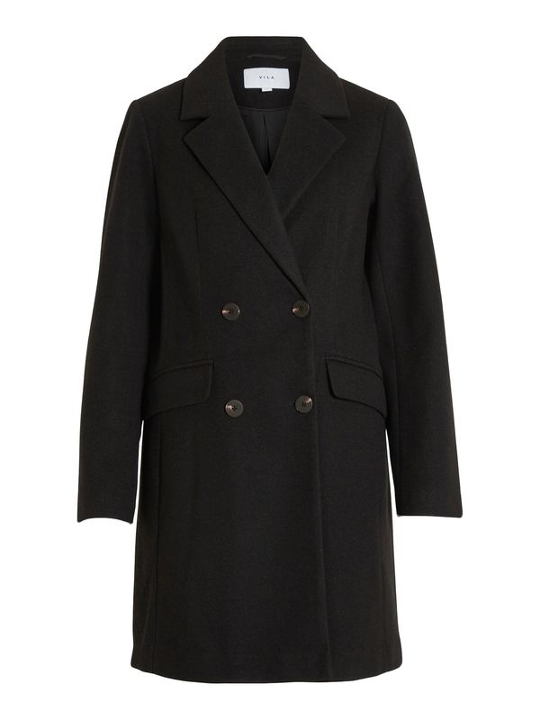 VILA VILA Преходно палто 'VILUNNA'  черно