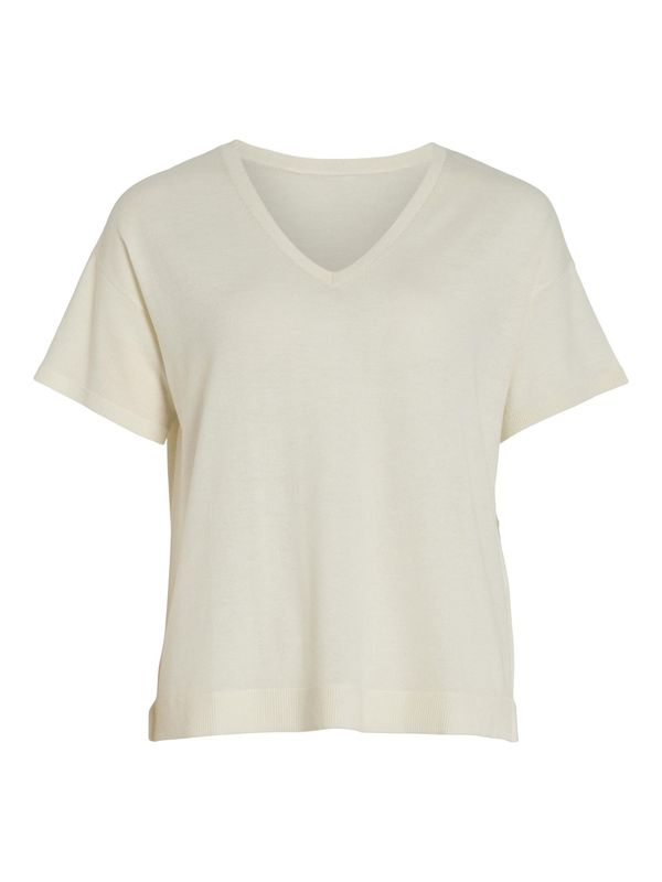 VILA VILA Пуловер 'Abella'  естествено бяло