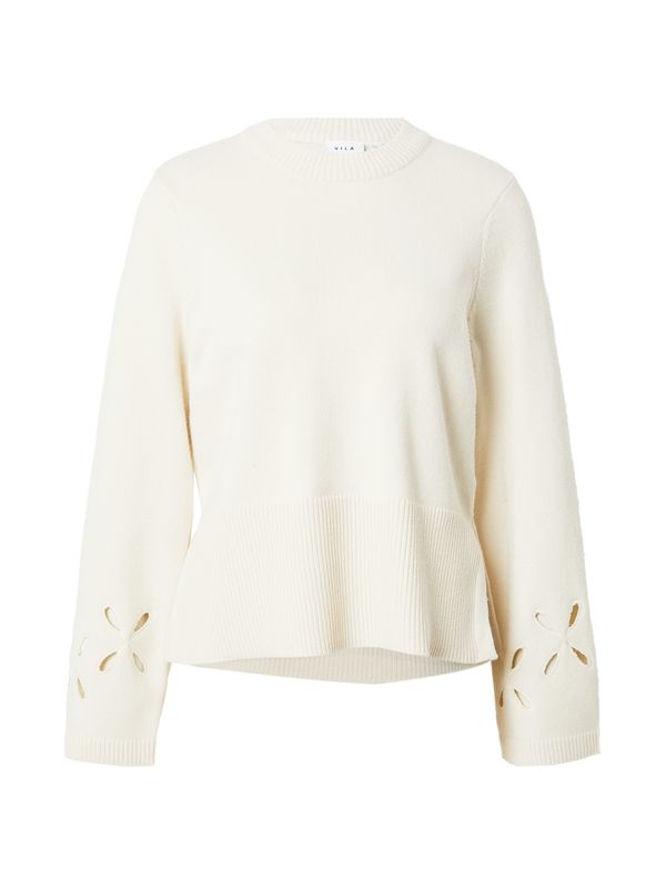 VILA VILA Пуловер 'AURA'  бежово