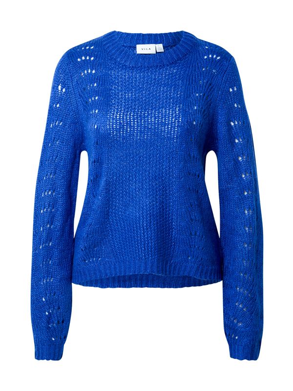 VILA VILA Пуловер 'Chai'  кралско синьо