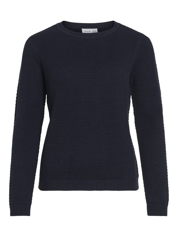 VILA VILA Пуловер 'Dalo'  нейви синьо