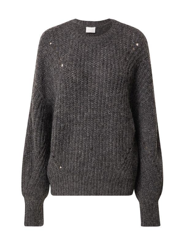 VILA VILA Пуловер 'REMINE'  сив меланж
