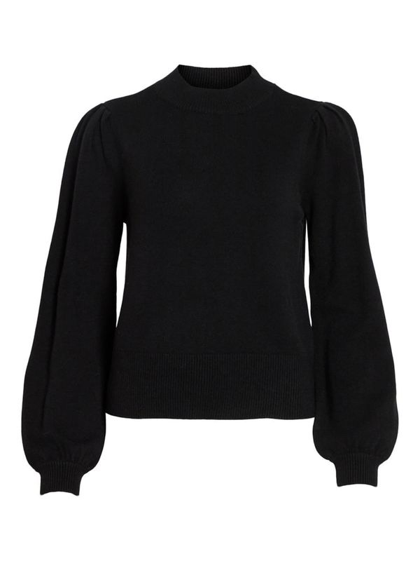 VILA VILA Пуловер 'RIL'  черно