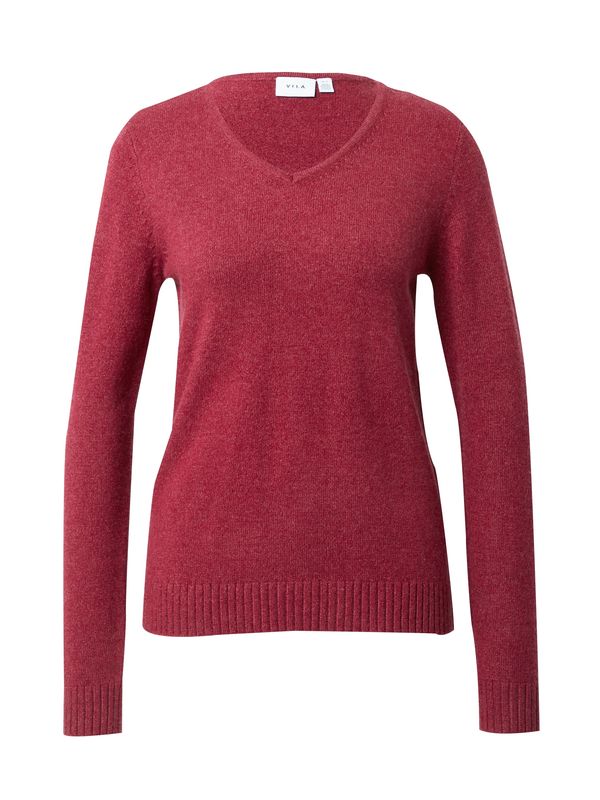 VILA VILA Пуловер 'Ril'  винено червено