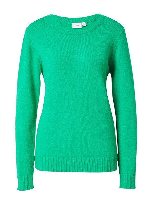 VILA VILA Пуловер 'Ril'  зелено