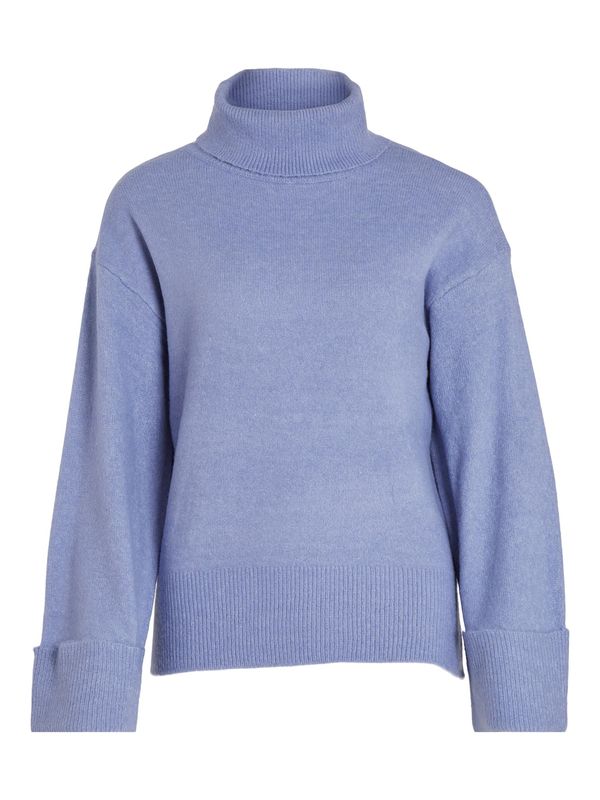 VILA VILA Пуловер 'Rolfie'  светлосиньо