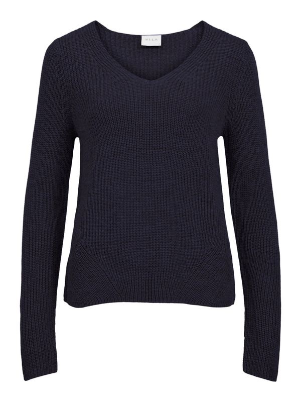 VILA VILA Пуловер  синьо