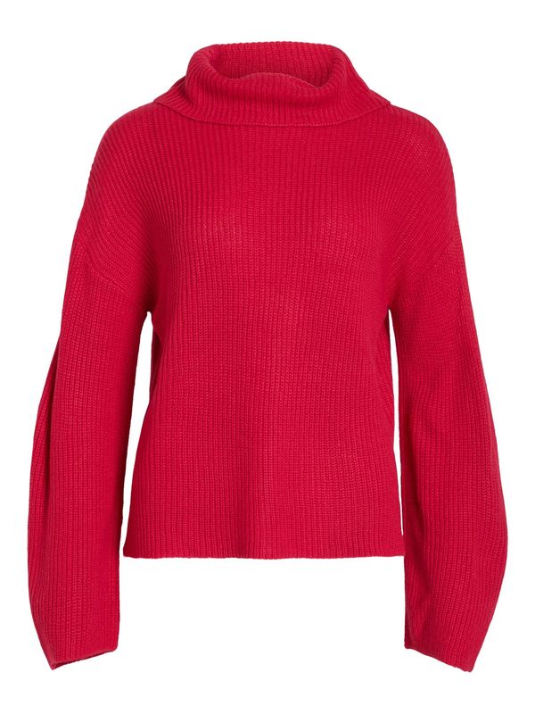 VILA VILA Пуловер 'Vigga'  ярко червено
