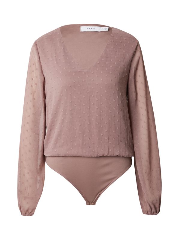 VILA VILA Риза боди 'Maliana'  бледоморав