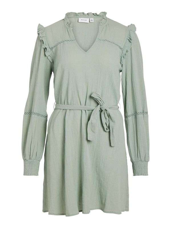 VILA VILA Рокля 'ALIA'  пастелно зелено