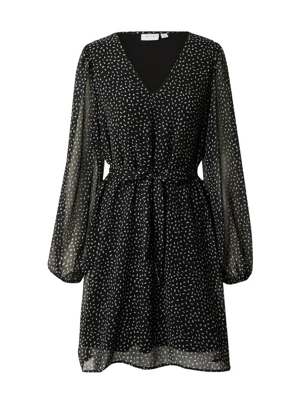 VILA VILA Рокля 'BRITANJA'  черно / бяло