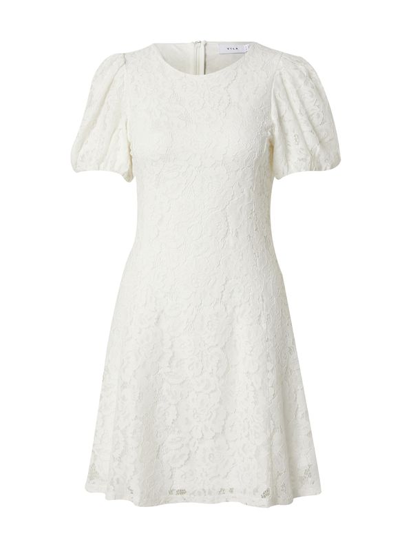VILA VILA Рокля 'CAVA'  бяло