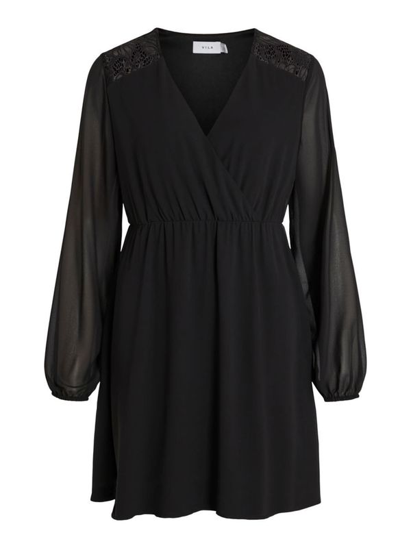 VILA VILA Рокля  черно