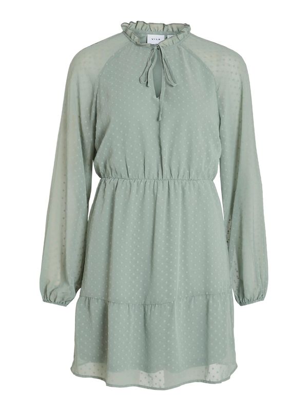 VILA VILA Рокля 'Dobby'  пастелно зелено